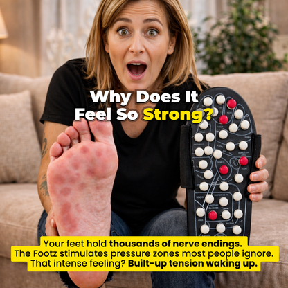 The Footz: Daily Foot Acupressure & Reflexology Massager