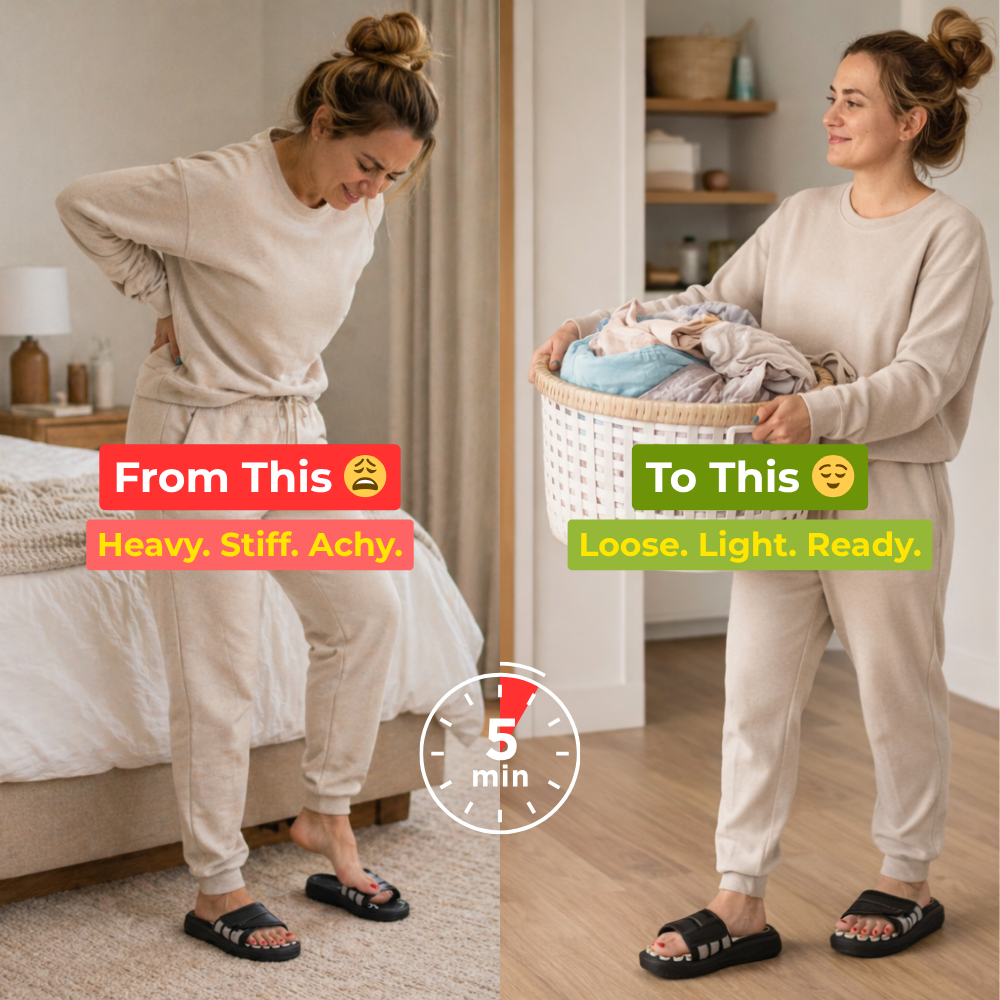 The Footz: Daily Foot Acupressure & Reflexology Massager