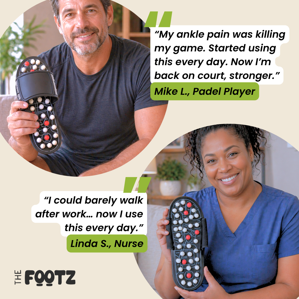 The Footz: Daily Foot Acupressure & Reflexology Massager