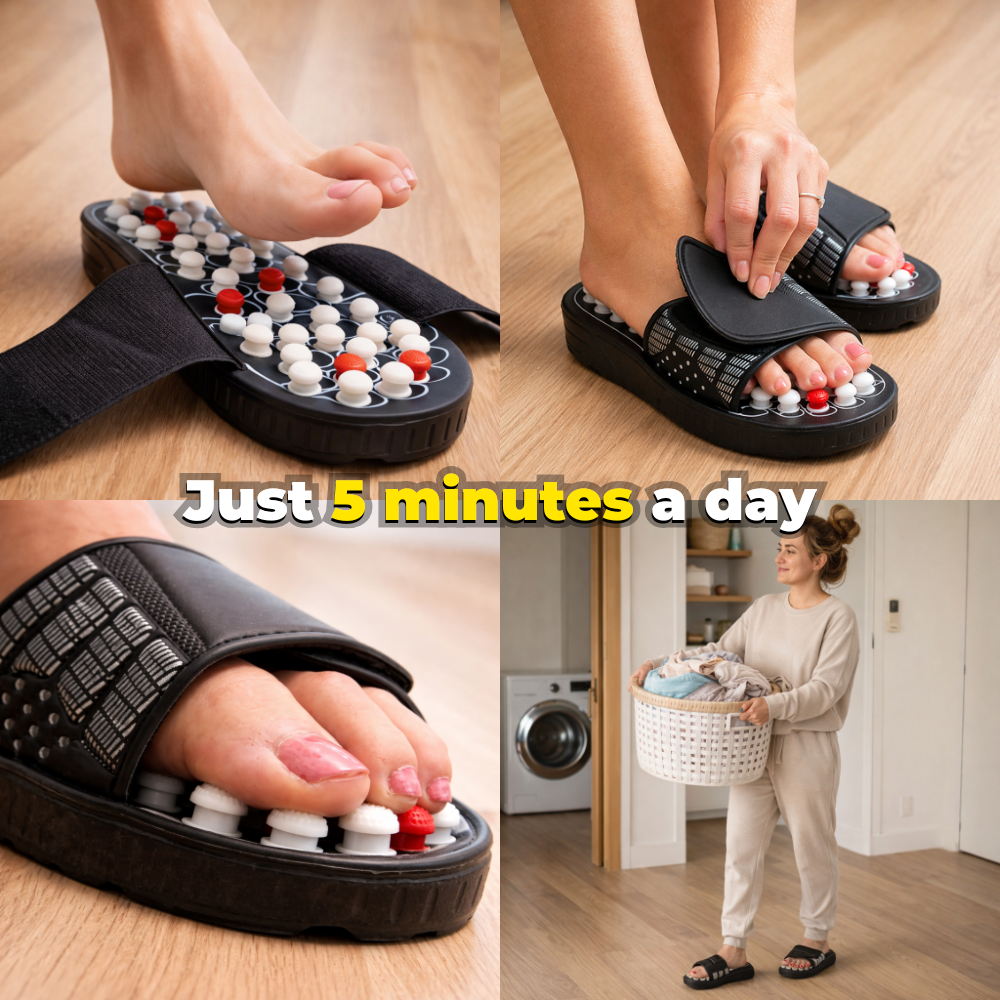The Footz: Daily Foot Acupressure & Reflexology Massager