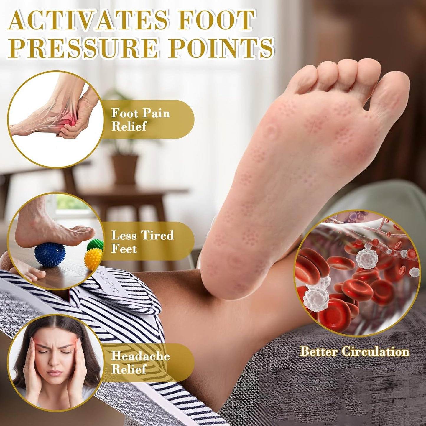 Reflexology Slipper